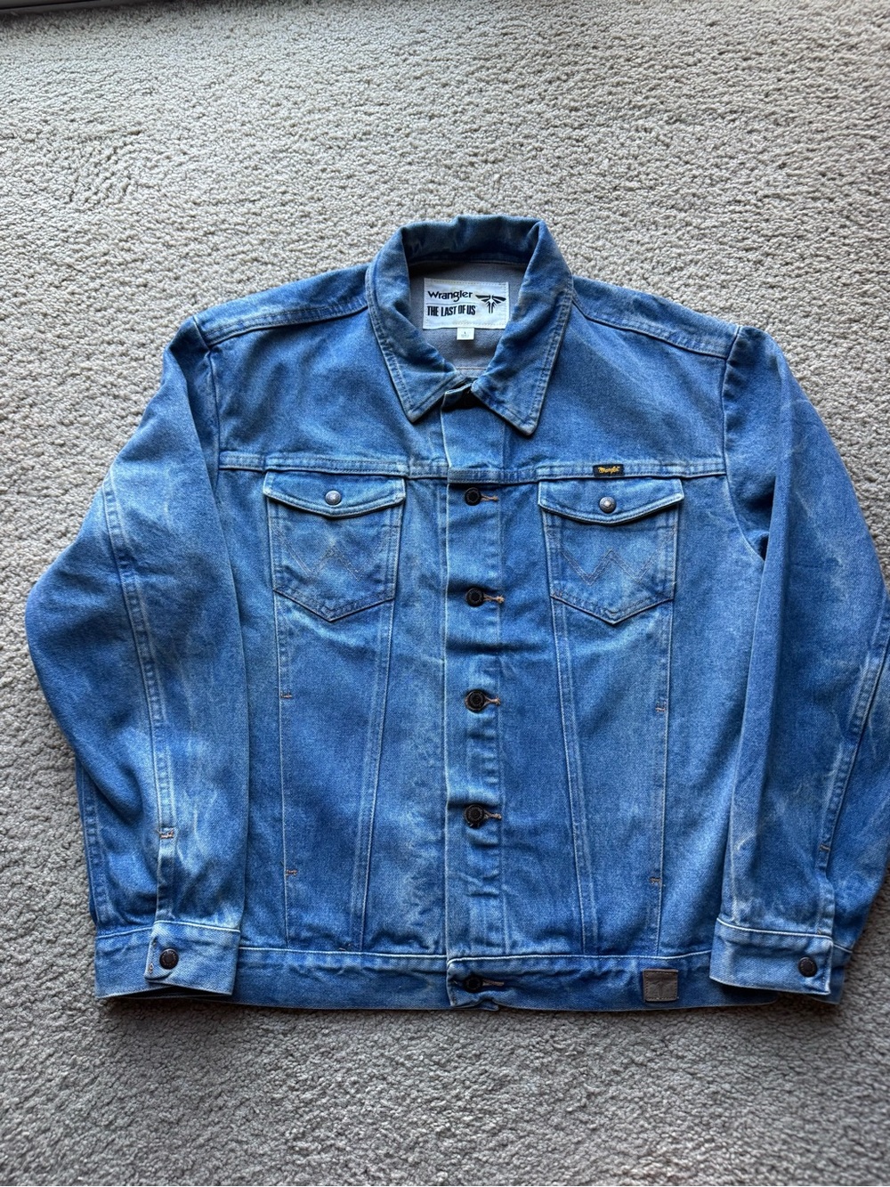 Wrangler Men's The Last of Us Denim Jacket